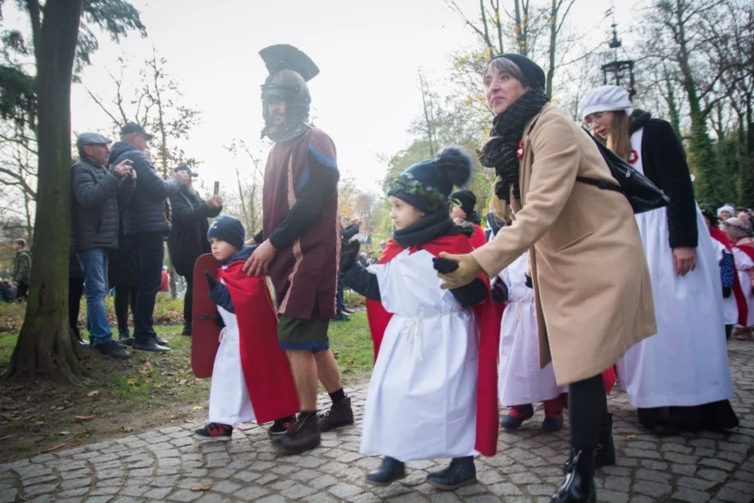 11 listopada w Jarocinie. Inscenizacja legendy o św. Marcinie