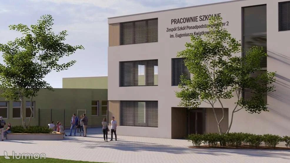 Budowa nowoczesnych pracowni przy ZSP nr 2 w Jarocinie
