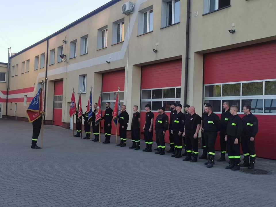 Krotoszyn. Szkolenie pocztów sztandarowych OSP