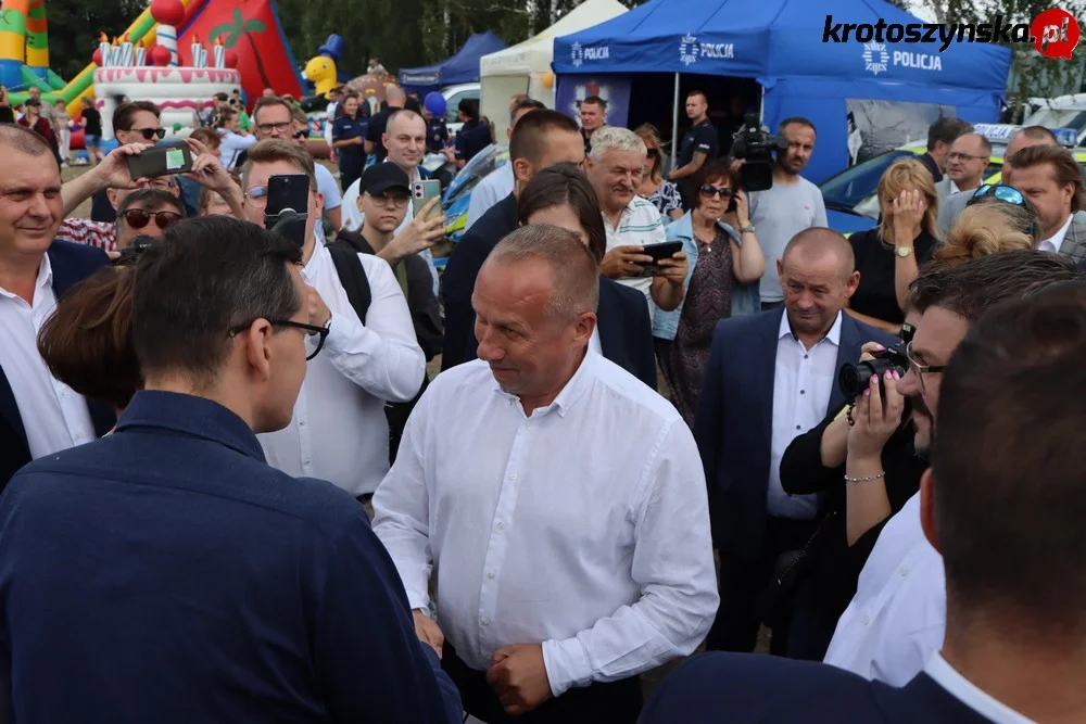 Mateusz Morawiecki w Krotoszynie. Piknik 800+