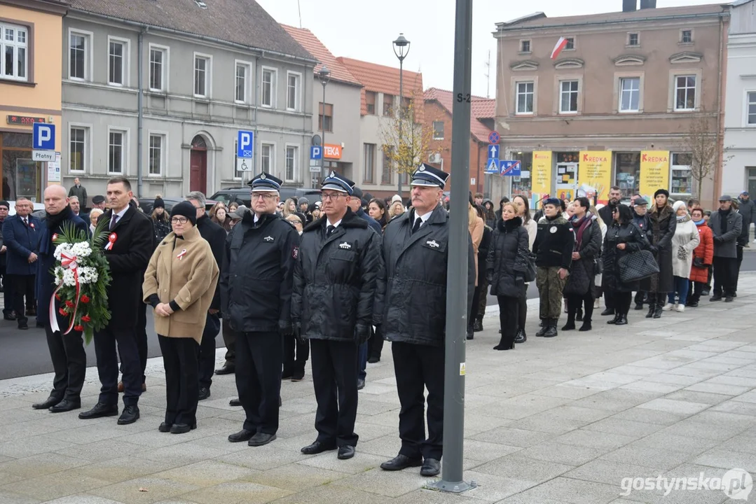 Narodowe Święto Niepodległości w Krobi 2024. Obchody 106. rocznicy odzyskania przez Polskę niepodległości