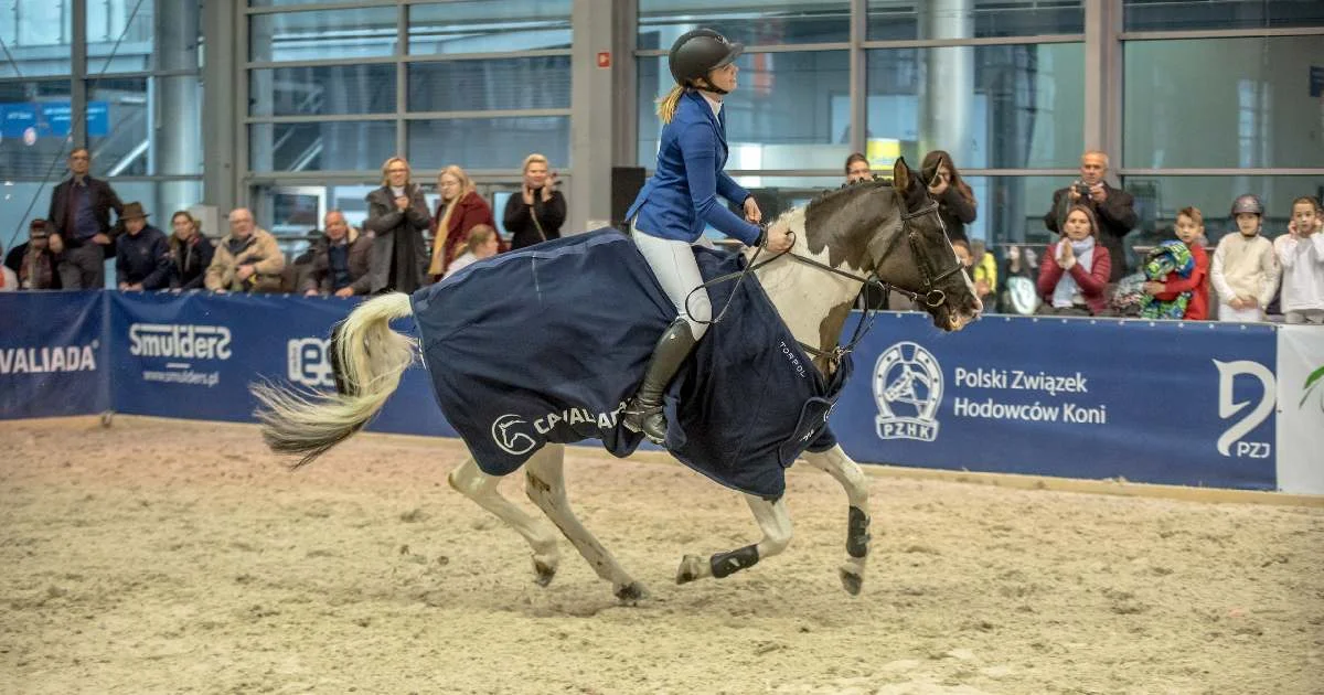 Wiktoria Andrzejewska z Krobia wygrała Cavaliadę Poznań 2018