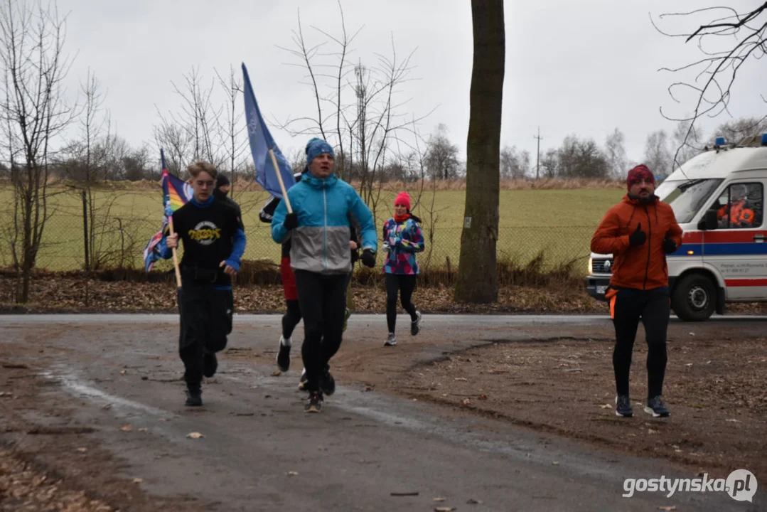 Biegająco zagrali dla WOŚP - Parkrun Gostyń i Grupa Nieprzemakalni Gostyń razem na trasie