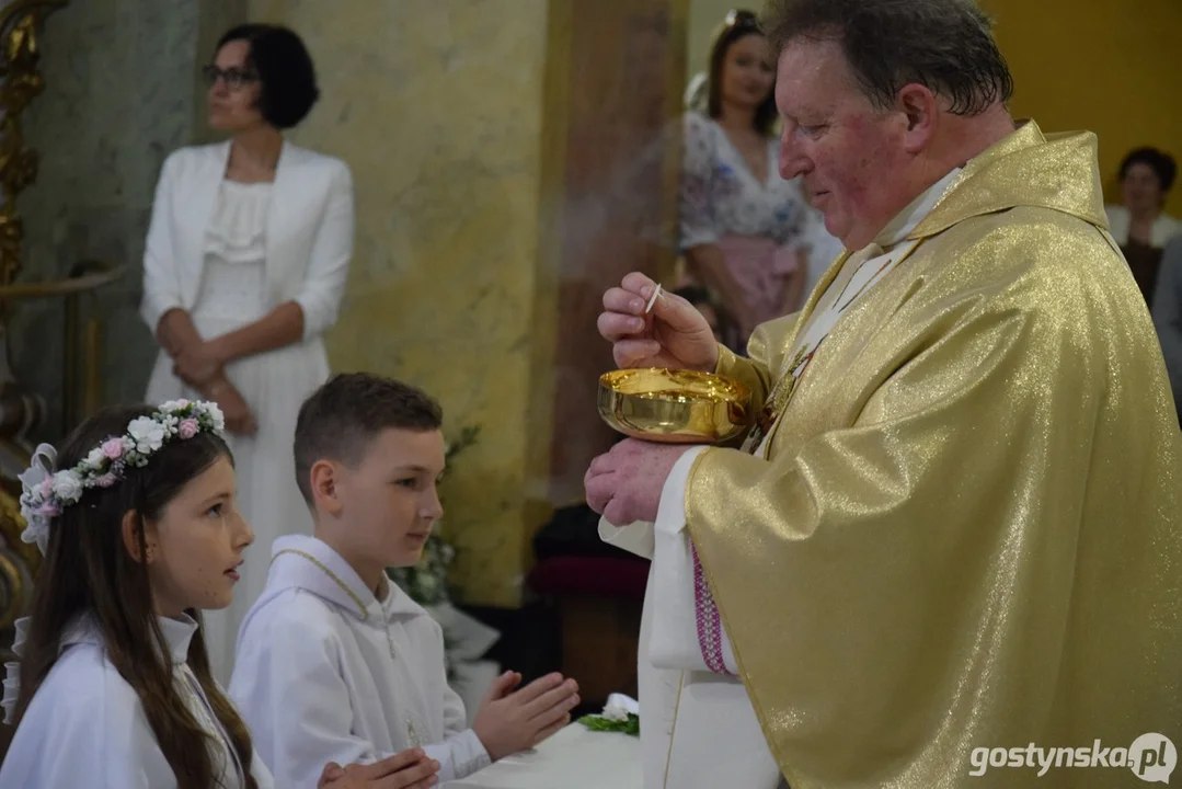 Pierwsza Komunia Św. w parafii św. Mikołaja w Krobi