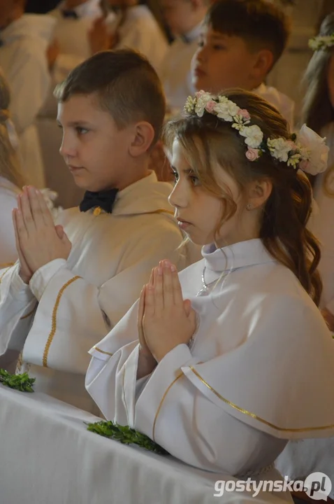 Pierwsza Komunia Św. w parafii pw. św. Jadwigi w Pępowie
