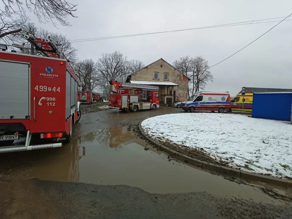 Tragiczny pożar w Dusznej Górce