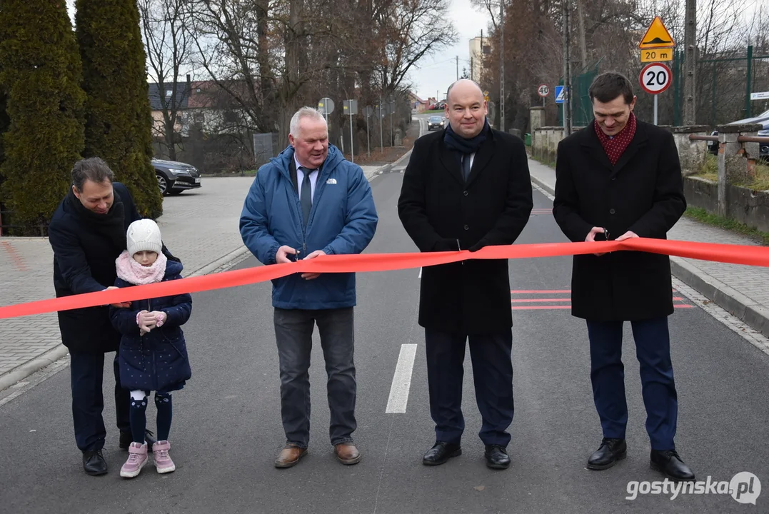 Otwarcie przebudowanej ulicy Fabrycznej i ztermomodernizowanego Przedszkola Samorządowego w Pudliszkach