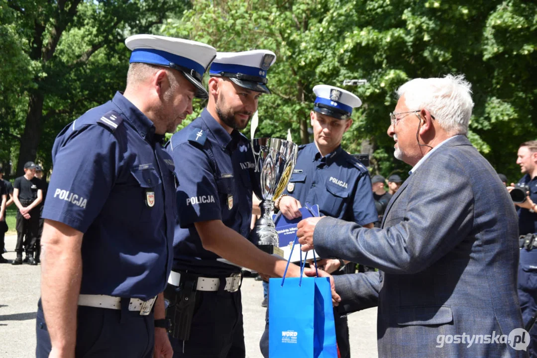 Podsumowanie 34. Konkursu "Policjant Ruchu Drogowego 2024" - finał  wojewódzki w Gostyniu