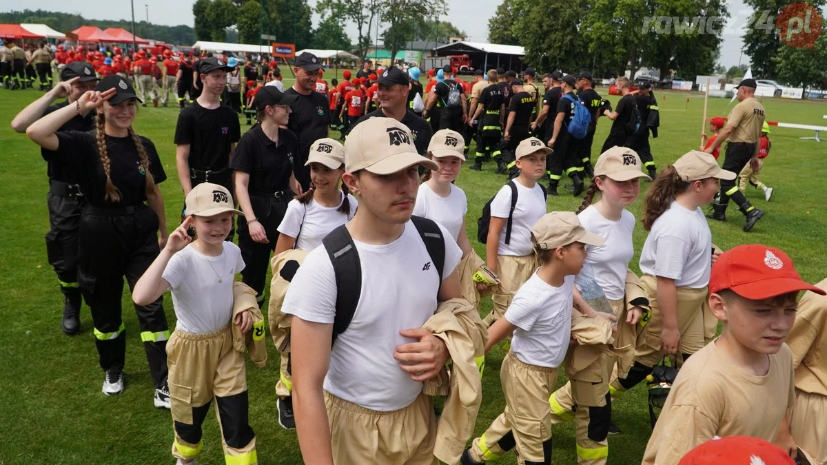 Gminne Zawody Sportowo-Pożarnicze w Jutrosinie