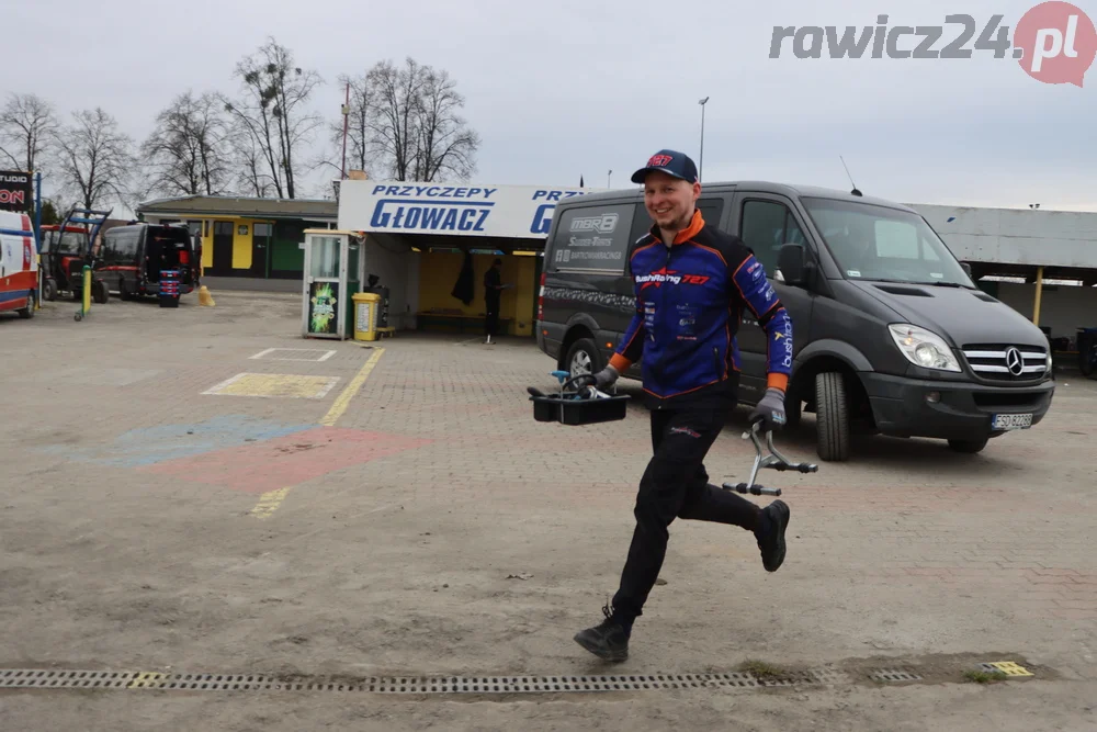 Żużlowcy na rawickim "Florku"