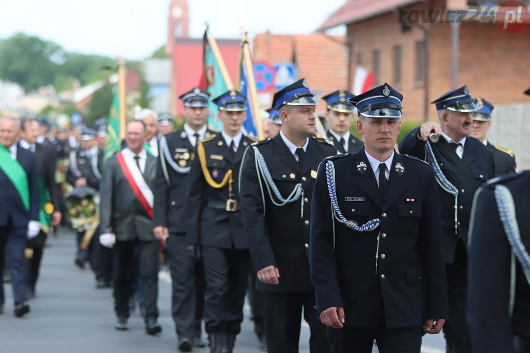 Delegacje na ceremonii pogrzebowej śp. Kazimierza Chudego