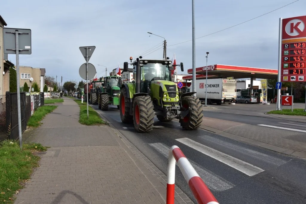 Protest rolników w powiecie krotoszyńskim w 2020 roku