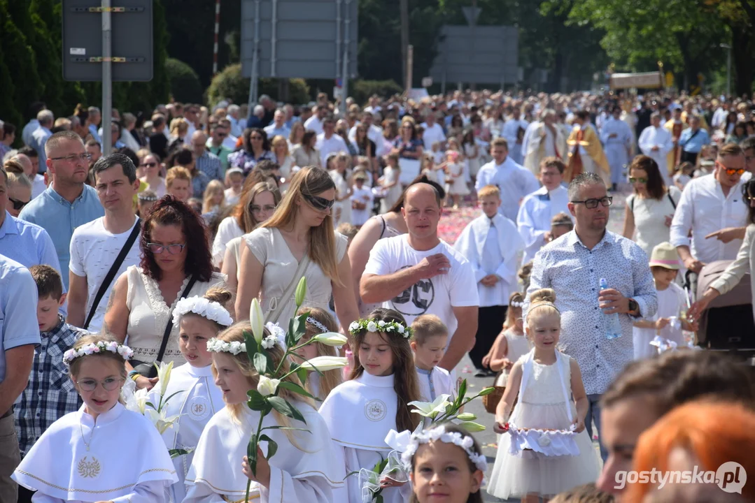 Procesja Bożego Ciała w Gostyniu 2024