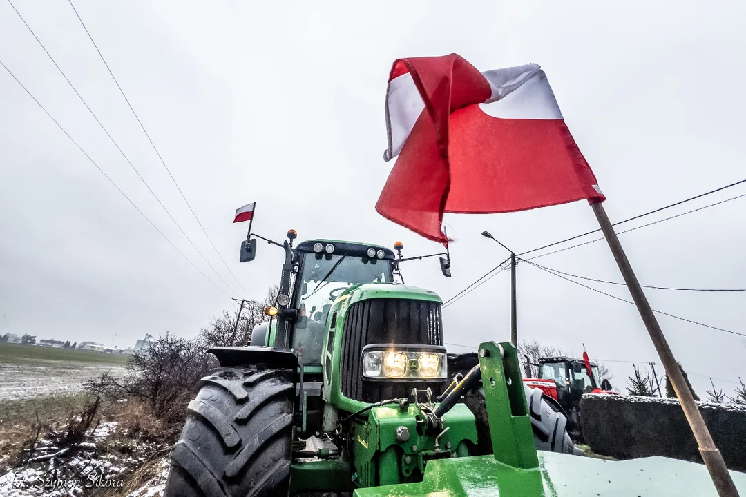 Protest rolników w powiecie krotoszyńskim