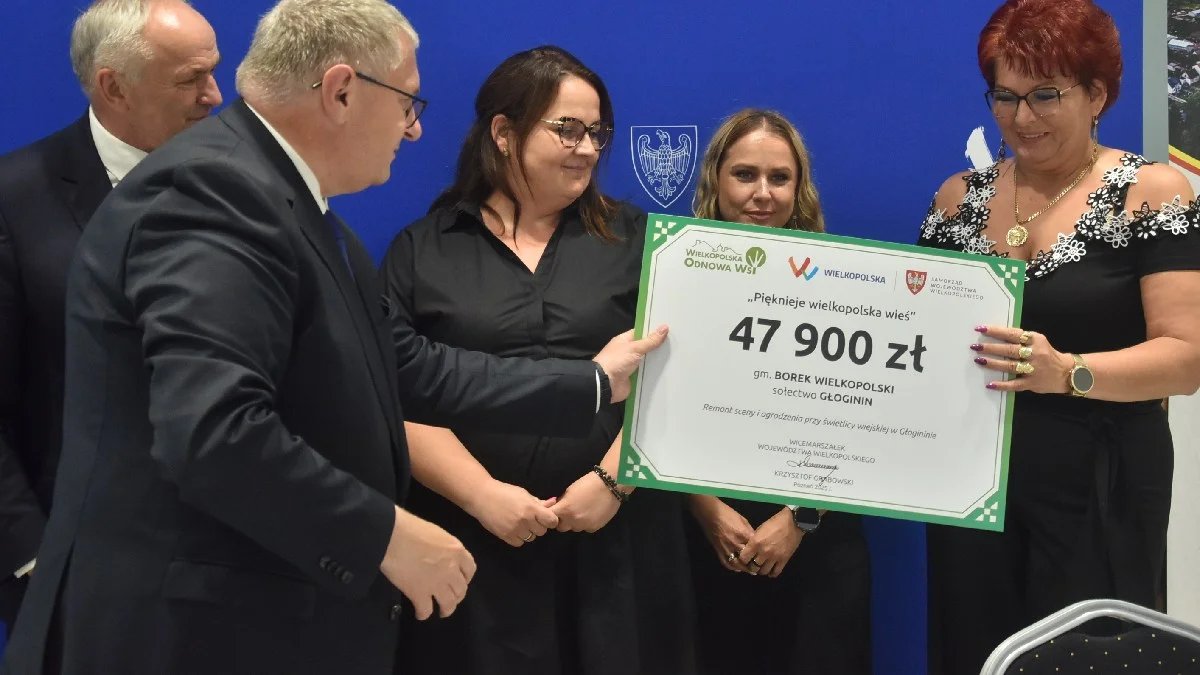 Konkurs "Pięknieje wielkopolska wieś" 2025. Prawie 400 tys. zł dofinansowań trafiło do siedmiu sołectw w powiecie gostyńskim - Zdjęcie główne