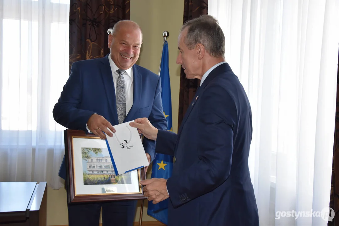 Tomasz Grodzki, marszałek Senatu RP X kadencji z wizytą w Gostyniu i Borku Wlkp.