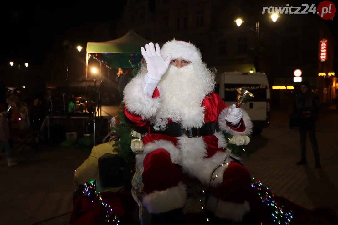 Spotkanie ze Świętym Mikołajem na Rawickim Jarmarku Bożonarodzeniowym