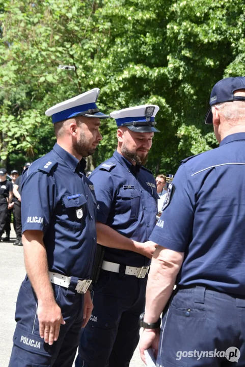 Podsumowanie 34. Konkursu "Policjant Ruchu Drogowego 2024" - finał  wojewódzki w Gostyniu