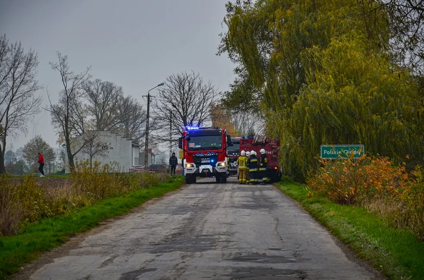 Tragiczny pożar w Polskich Olędrach