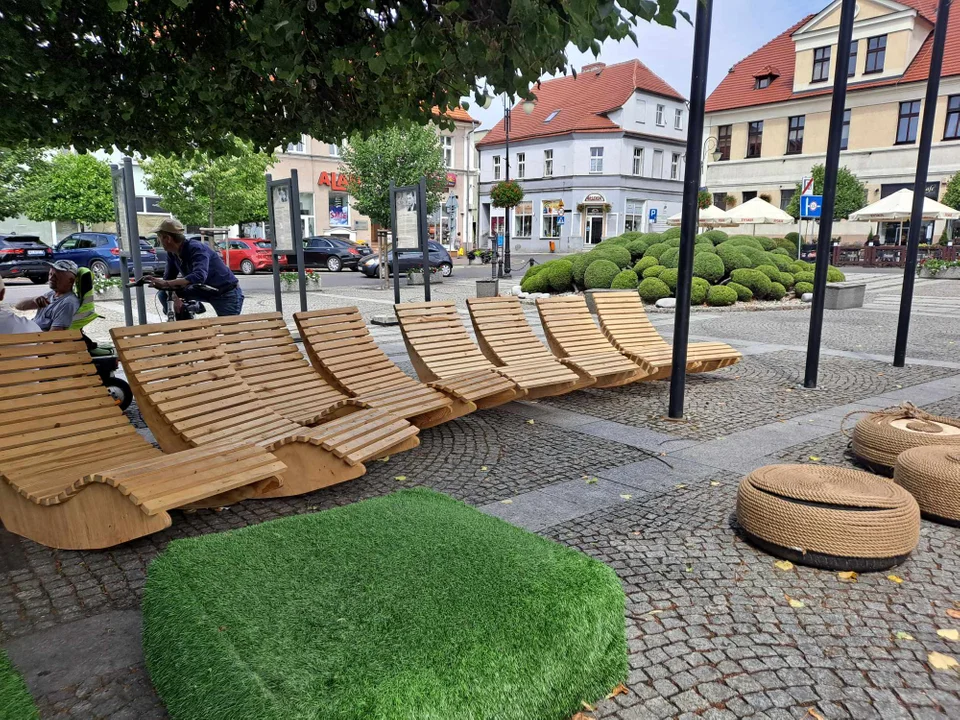 Nowa strefa chillu na pleszewskim rynku - Zdjęcie główne