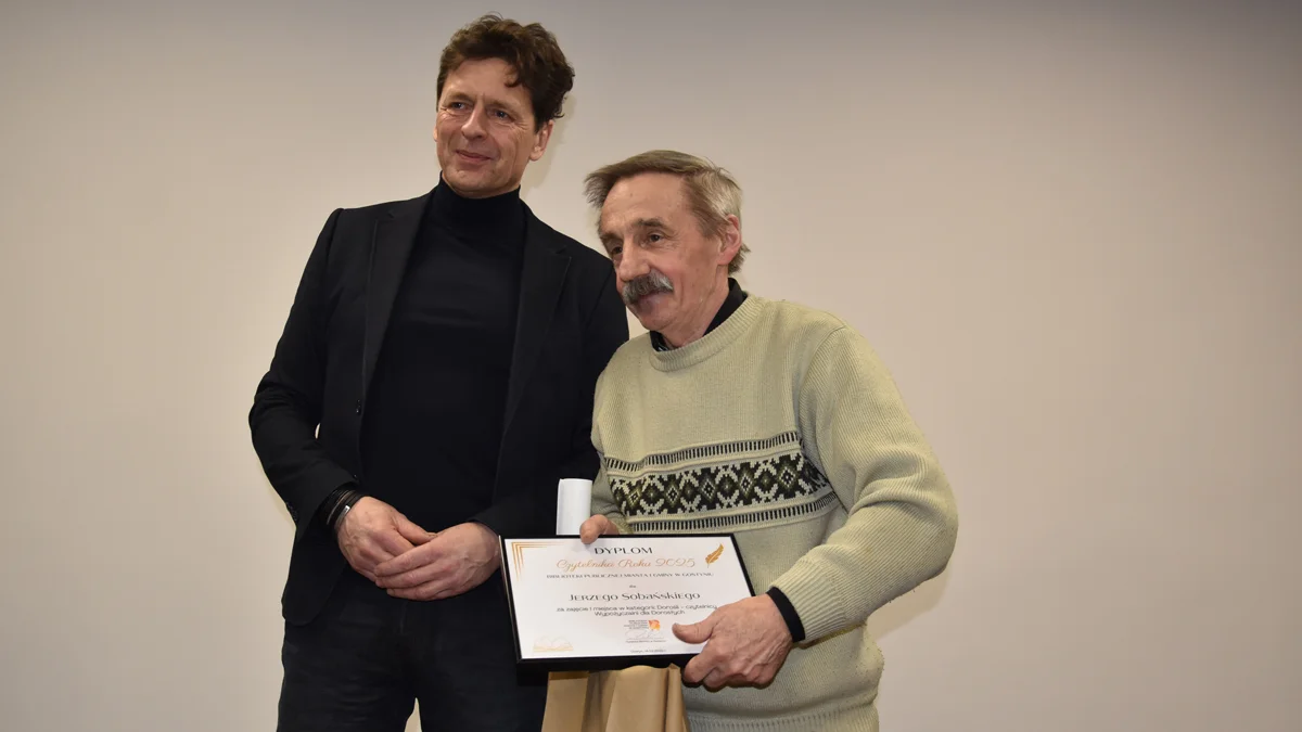 Gala Czytelnika Roku 2025 w bibliotece publicznej w Gostyniu