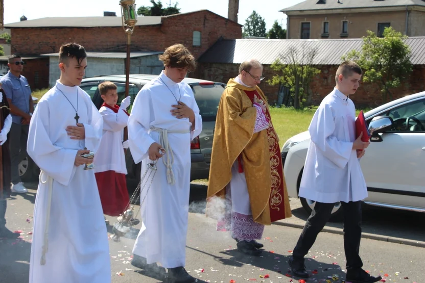 Procesja Bożego Ciała w parafii Św. Floriana