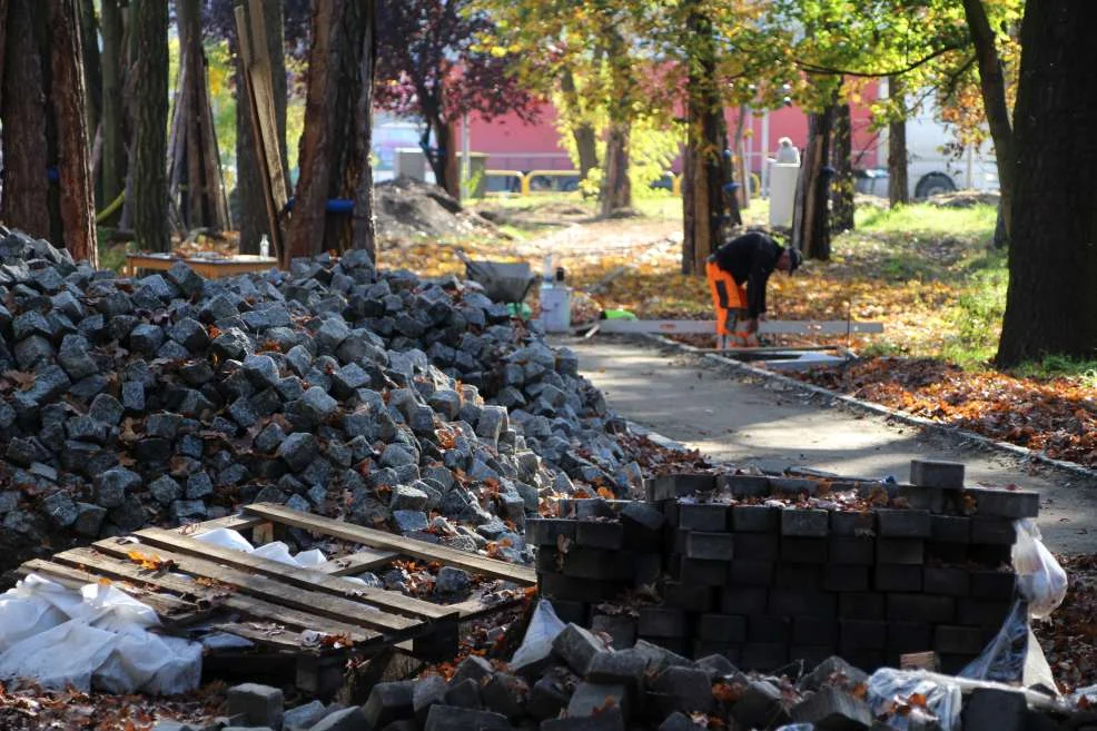 Park przy ulicy Szubianki w Jarocinie