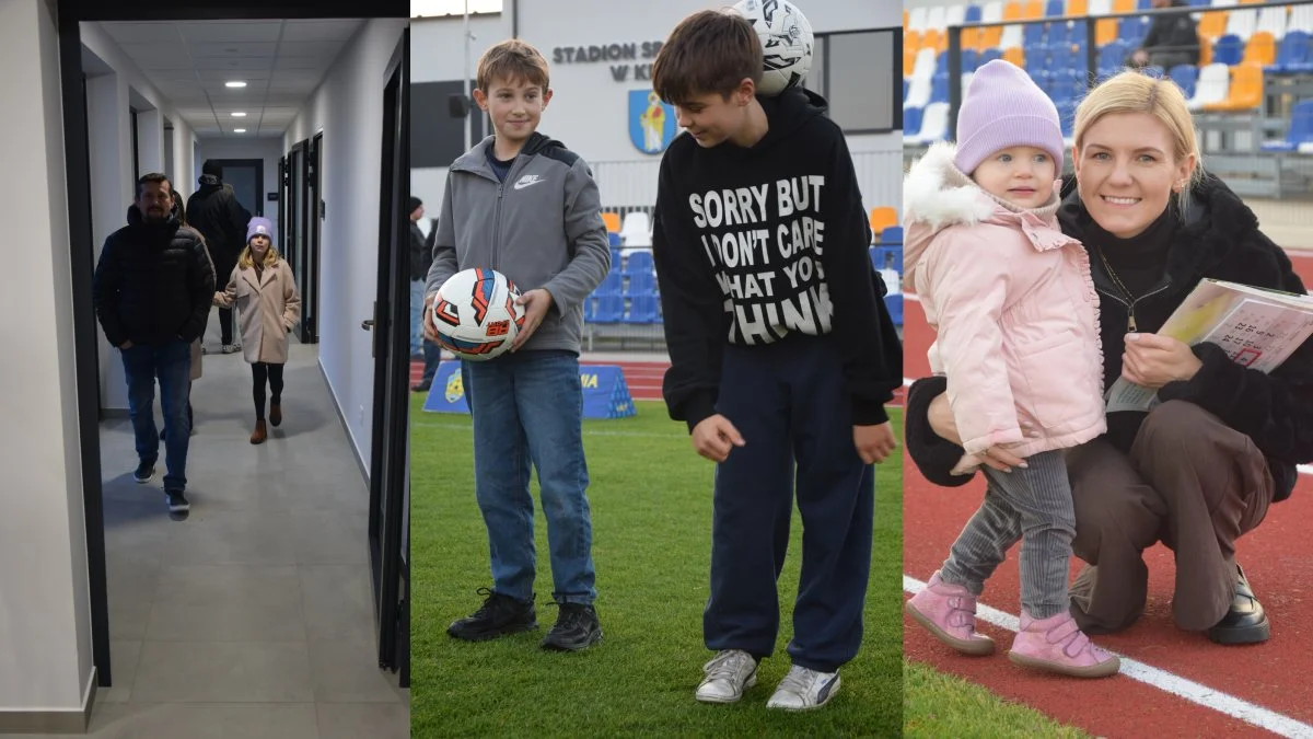 Mieszkańcy pierwszy raz postawili stopę na murawie nowego stadionu. W otwarciu brał udział uczestnik "Mam Talent"