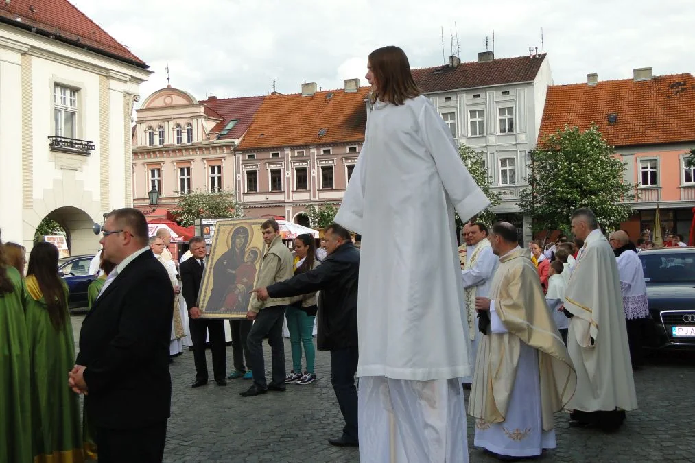 Symbole Światowych Dni Młodzieży w Jarocinie (2014)