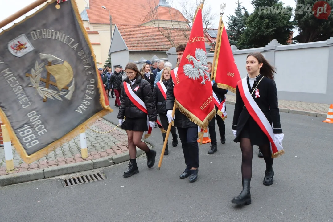 Miejska Górka. Odsłonięcie tablicy pamiątkowej na budynku WTZ