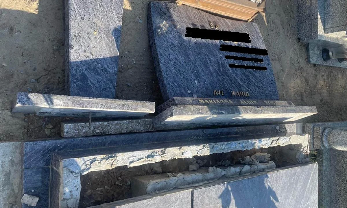 70-latek zniszczył pomnik na cmentarzu w Kunowie. Hiena cmentarna od dawna ograbiała groby - Zdjęcie główne