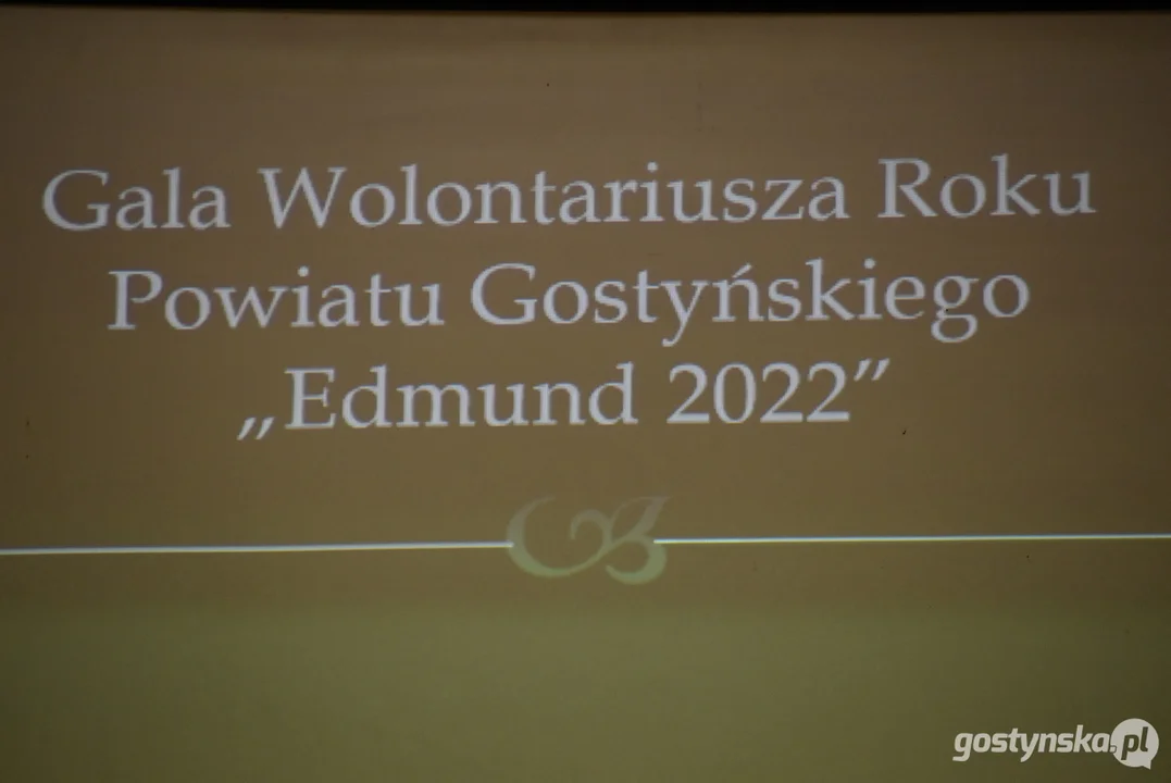 Gala Wolontariusza Roku 2022 Powiatu Gostyńskiego