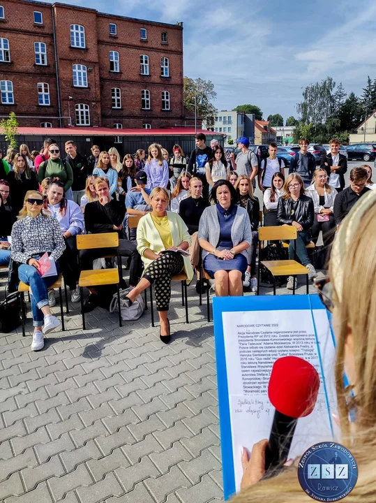 Narodowe Czytanie ZSZ Rawicz