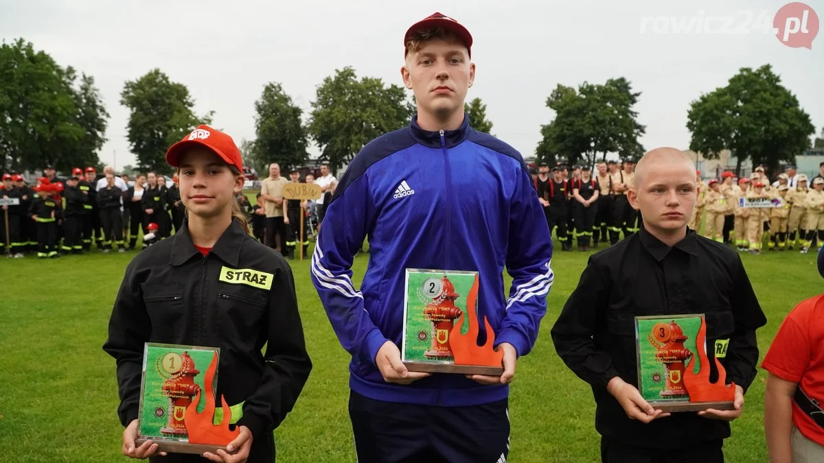 Ćwiczenie bojowe i podsumowanie Gminnych Zawodów Sportowo-Pożarniczych w Jutrosinie