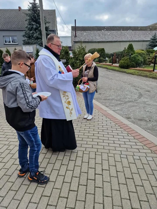 Święcenie potraw w Lutogniewie, Dzierżanowie, Bożacinie i Wróżewach