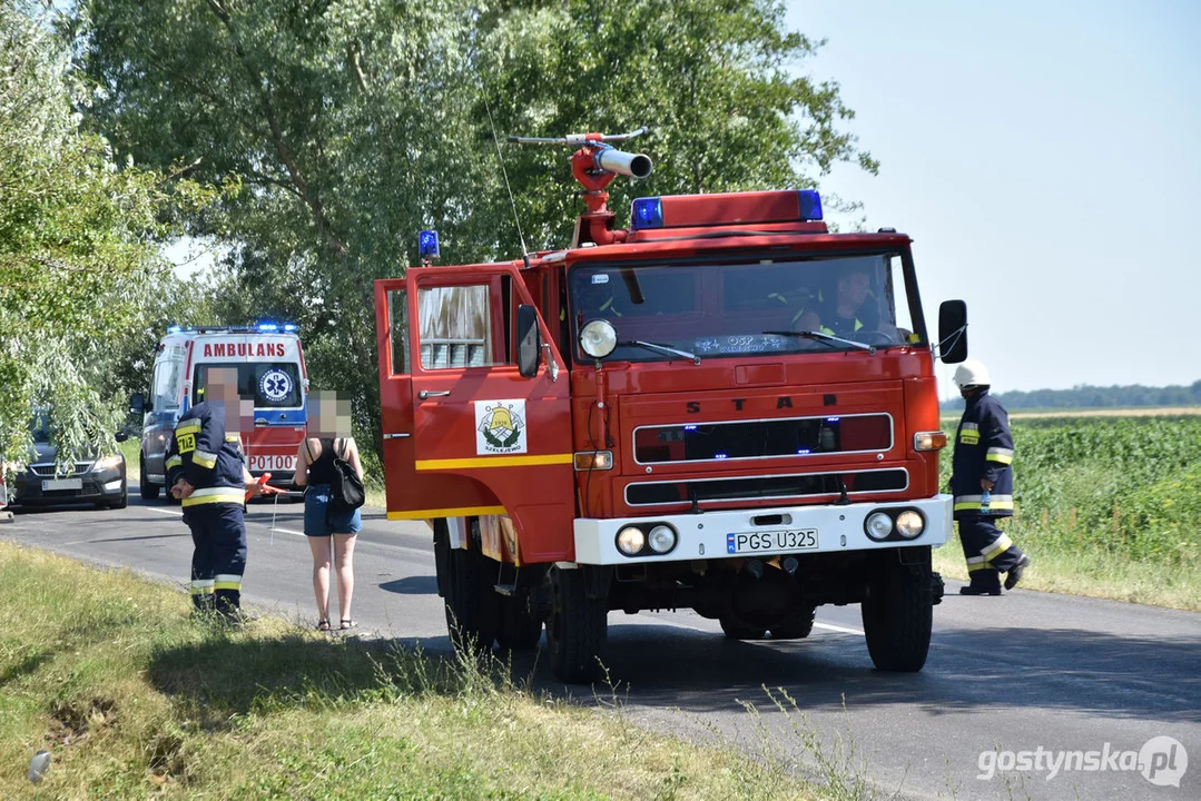 Wypadek drogowy w gminie Piaski (Szelejewo)