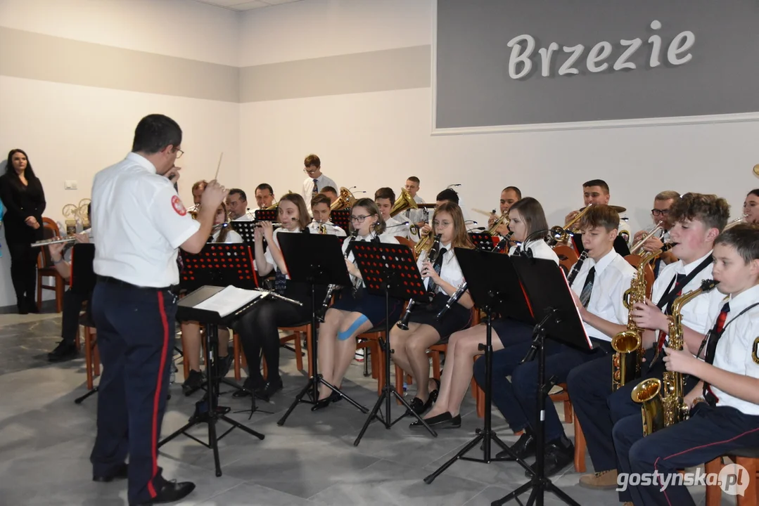 Orkiestra Dęta Miasta i Gminy Gostyń. Koncert dla darczyńców w Brzeziu