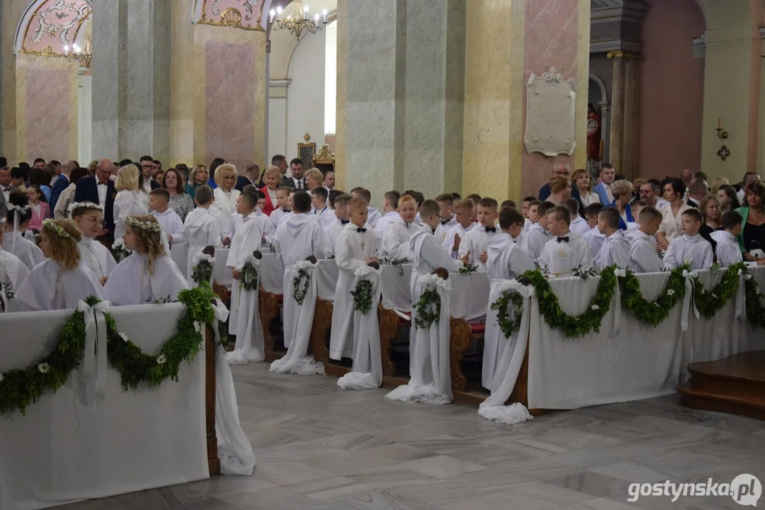 Pierwsza Komunia Św. w parafii św. Mikołaja w Krobi