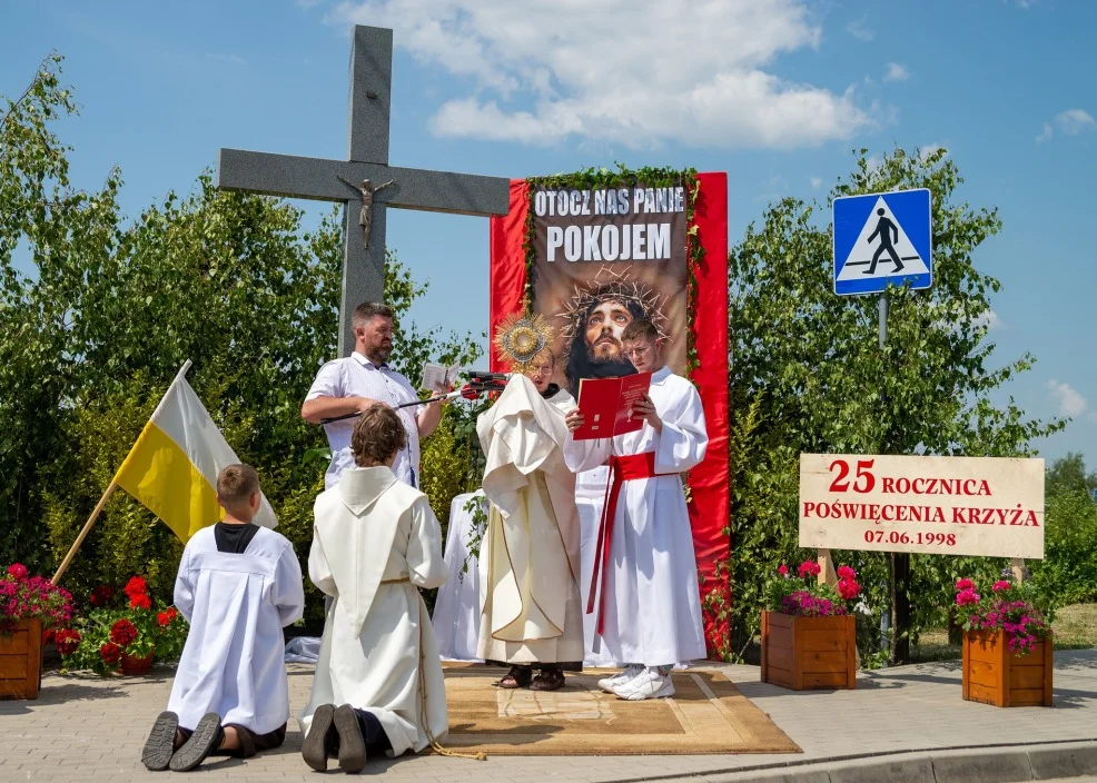 Procesja Bożego Ciała w Choczu