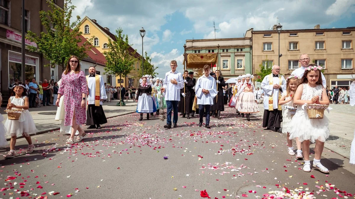 Procesja Bożego Ciała w Krobi 2024