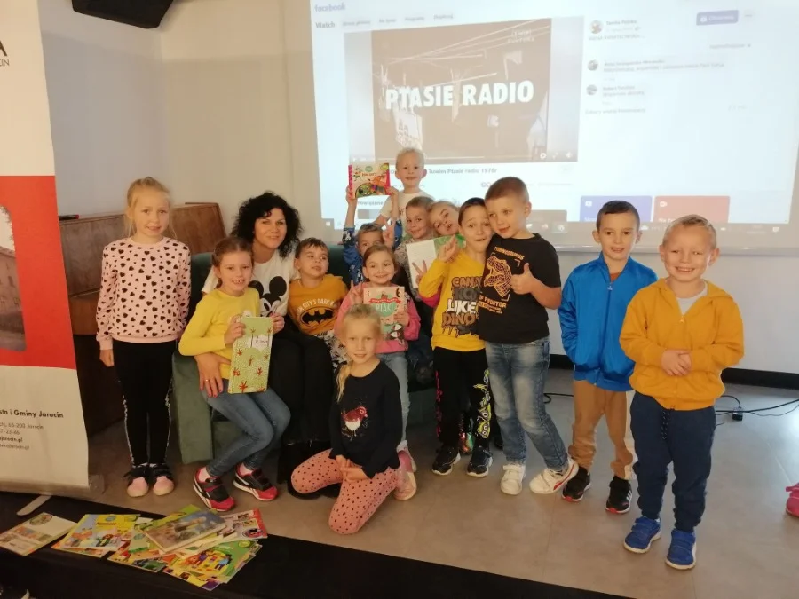 Przedszkolaki z Mieszkowa na wycieczce w Jarocinie