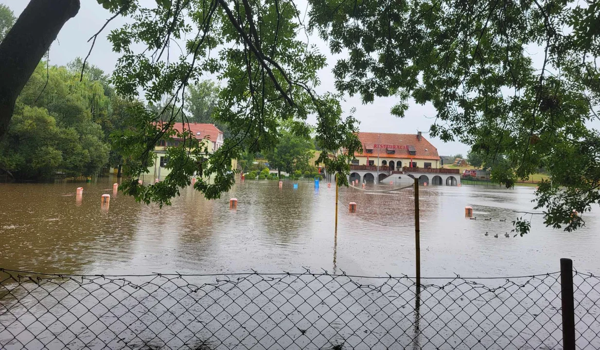 Gwałtowne burze i ulewy nad Wielkopolską