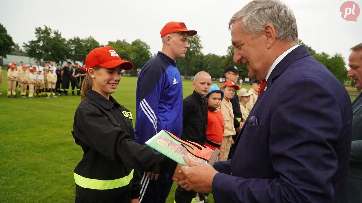 Ćwiczenie bojowe i podsumowanie Gminnych Zawodów Sportowo-Pożarniczych w Jutrosinie