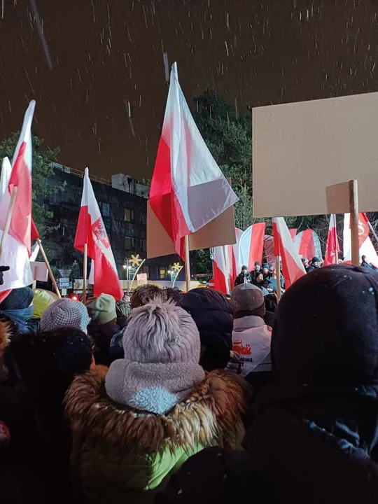 Pleszewianie na "Marszu Wolnych Polaków" w Warszawie