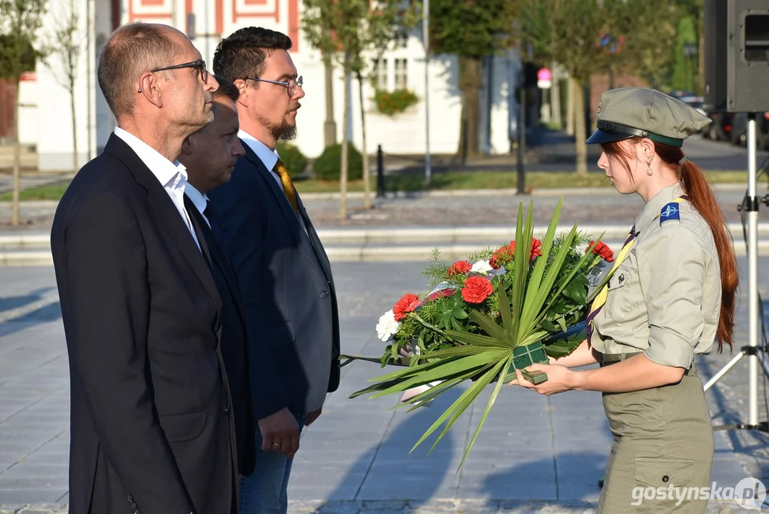Obchody 86. rocznicy wybuchu II wojny światowej w Gostyniu