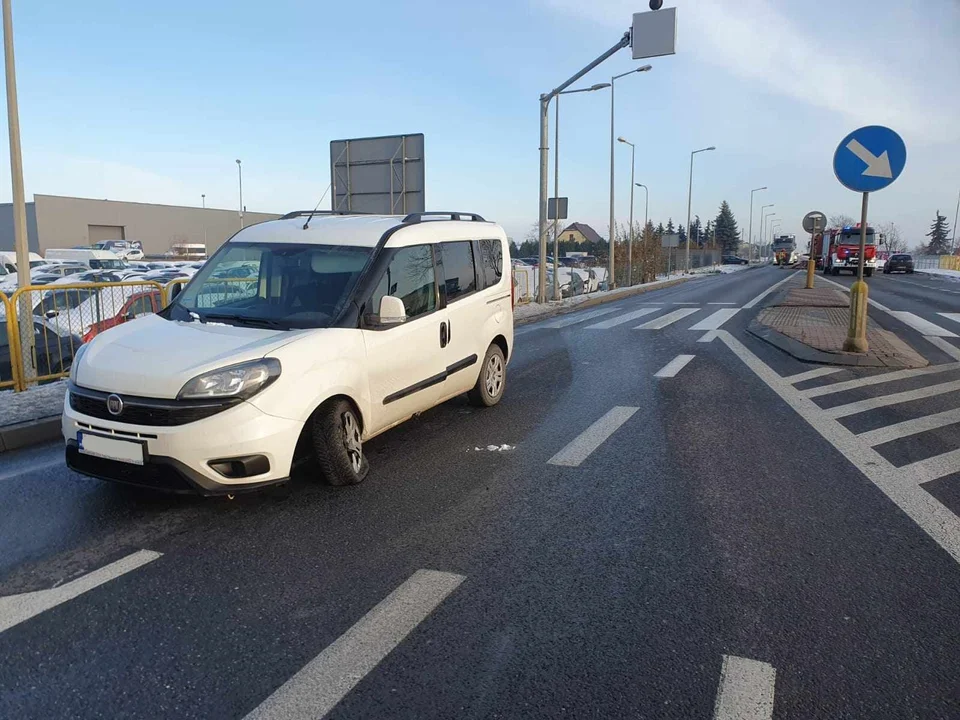 Zdarzenie na drodze krajowej w Kowalewie