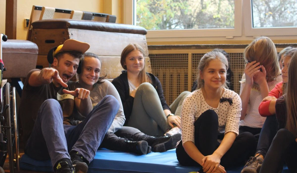 "Masz Moc" . Fundacja "Ogród Marzeń" organizowała duży projekt dla wolontariuszy.