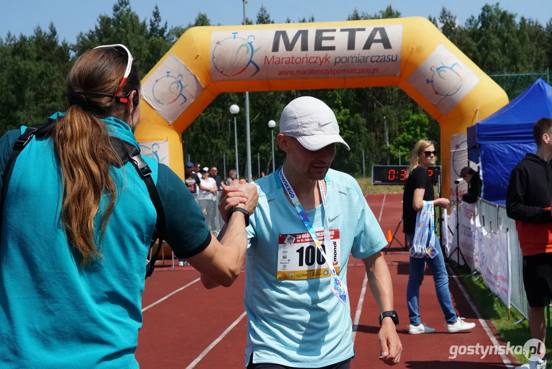 38. Bieg bł. E. Bojanowskiego w Piaskach z olimpijczykiem na czele