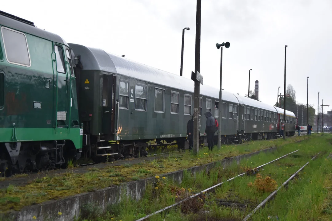 Pociąg turystyczny Baszta na linii Gostyń - Leszno