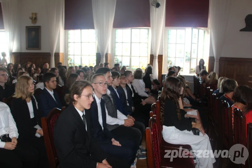 Rozpoczęcie roku szkolnego w I Liceum Ogólnokształcącym w Pleszewie